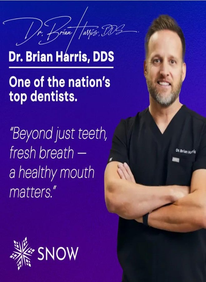 سنو مجموعة تبييض الأسنان سنو دايموند سيريز، أكثر من 75 جلسة، للأسنان الحساسة، سيروم تبييض متطور - Image 5